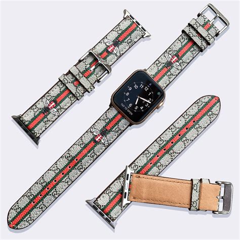 genuine gucci apple watch bands